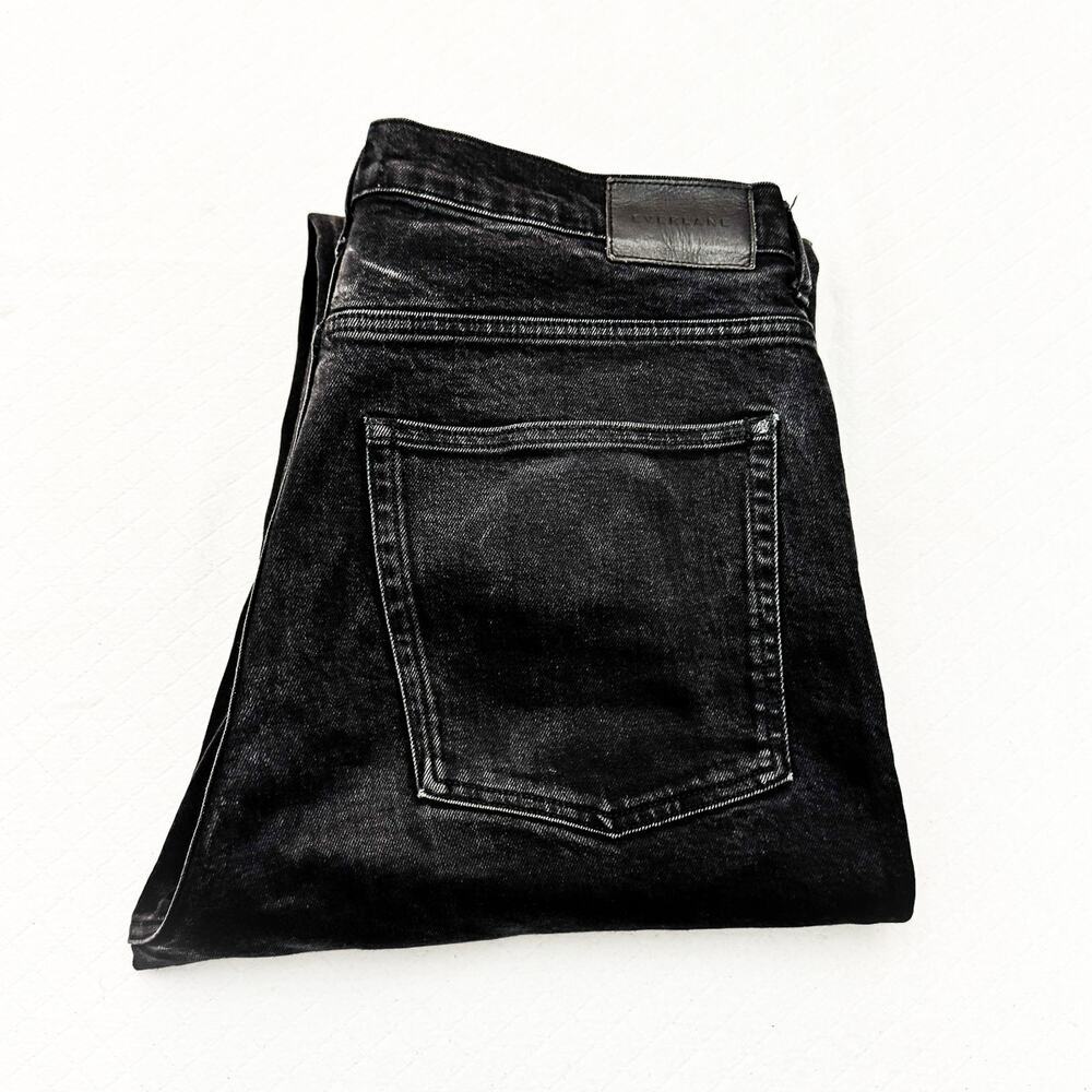 Everlane Women's Straight Leg Jeans - Black